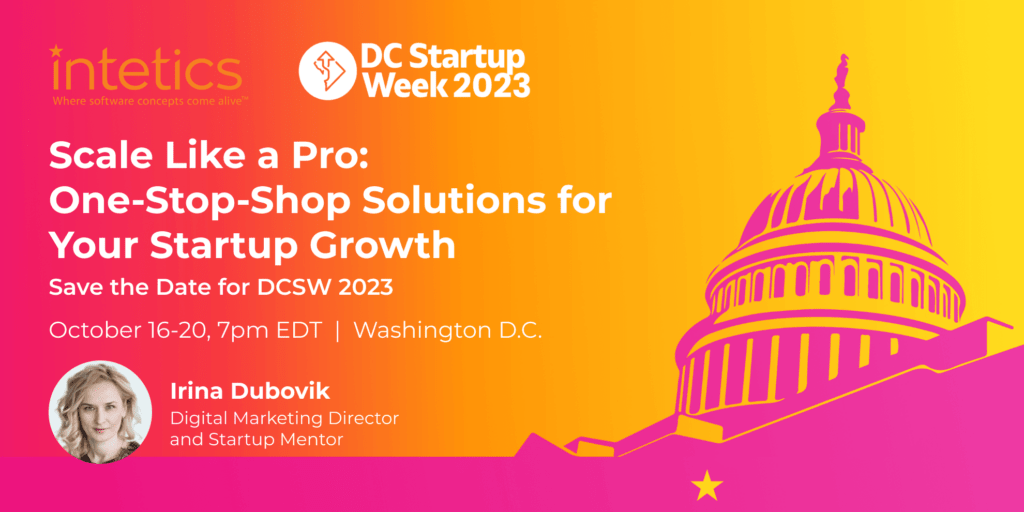 Startup Growth with Solutions DCSW 2023