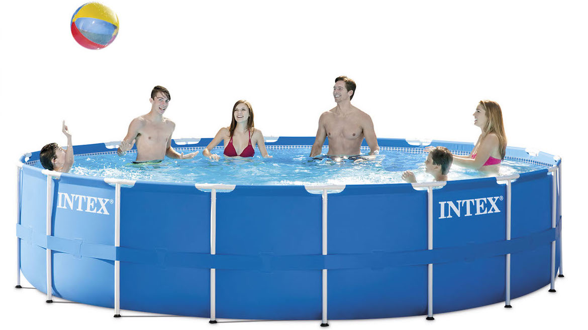 INTEX Metal Frame Pool Set 28252 INTEX Pools Indonesia