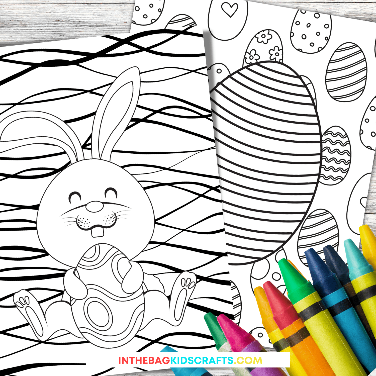 Easter Coloring Pages (FREE Download) ??? In the Bag Kids' Crafts