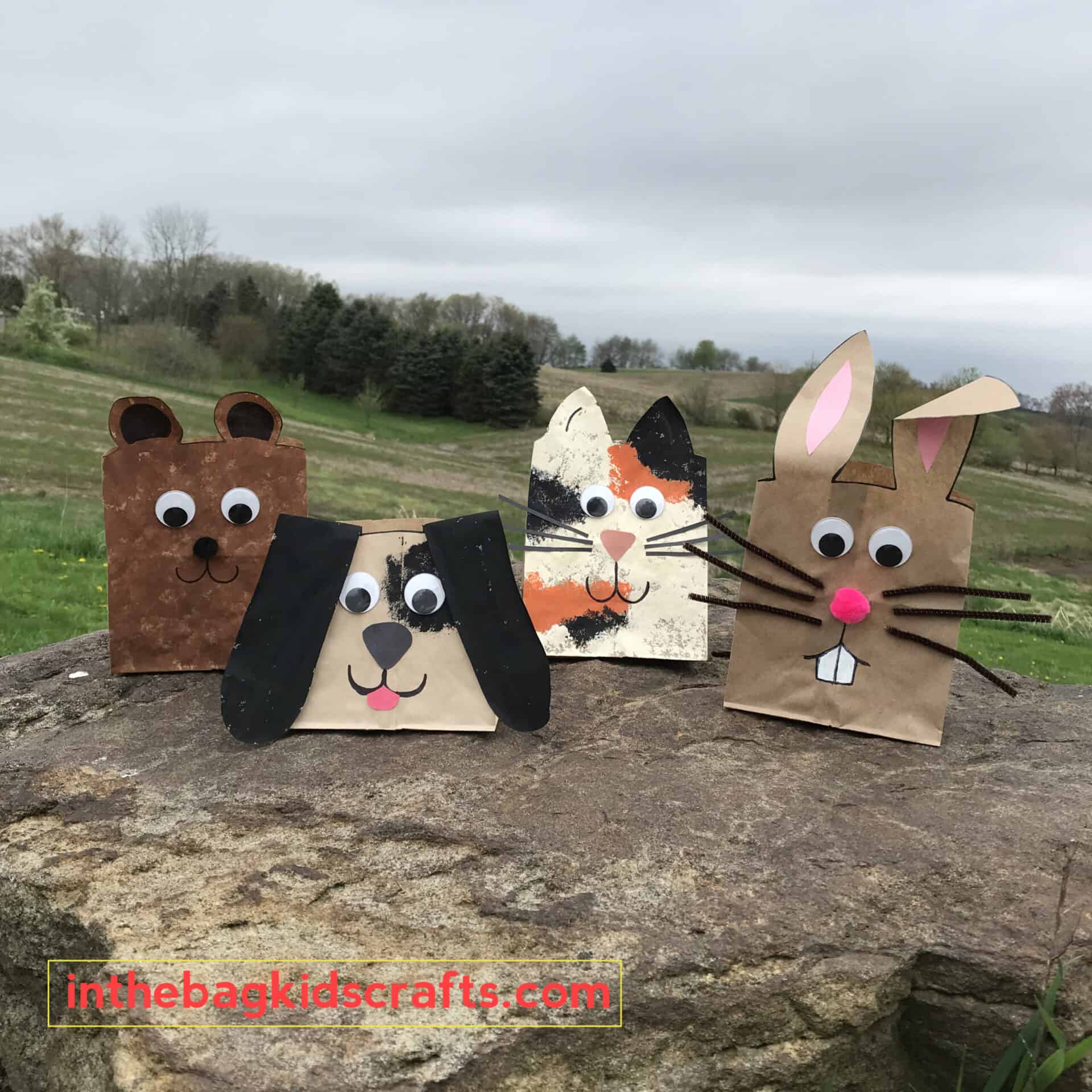 Inspired Paw Patrol Paper Crafts • In the Bag Kids' Crafts