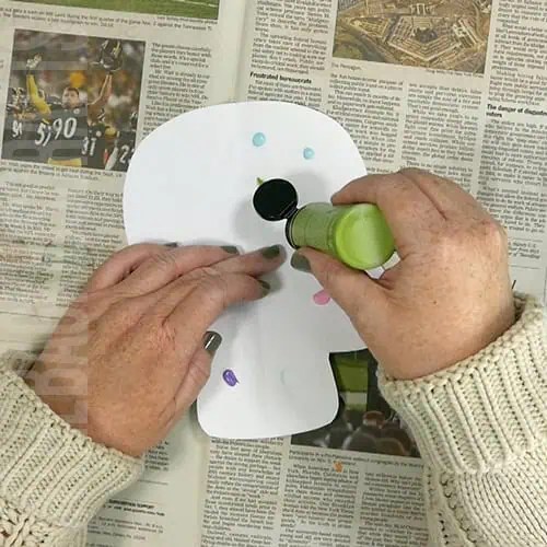 Easy Paper Sugar Skull Craft for Day of the Dead • In the Bag Kids' Crafts