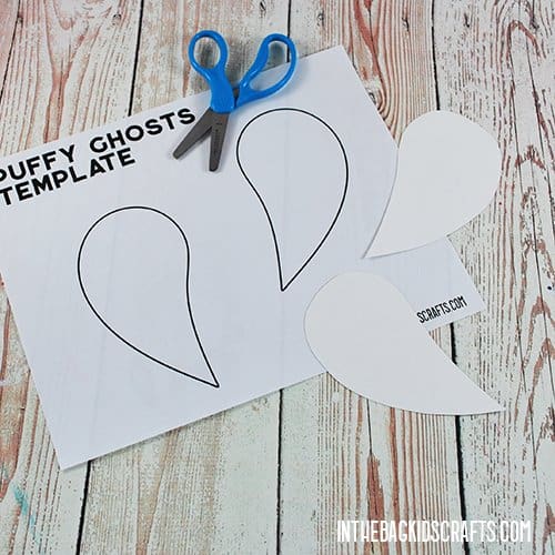 Puffy Ghost Craft Puppets • In the Bag Kids' Crafts