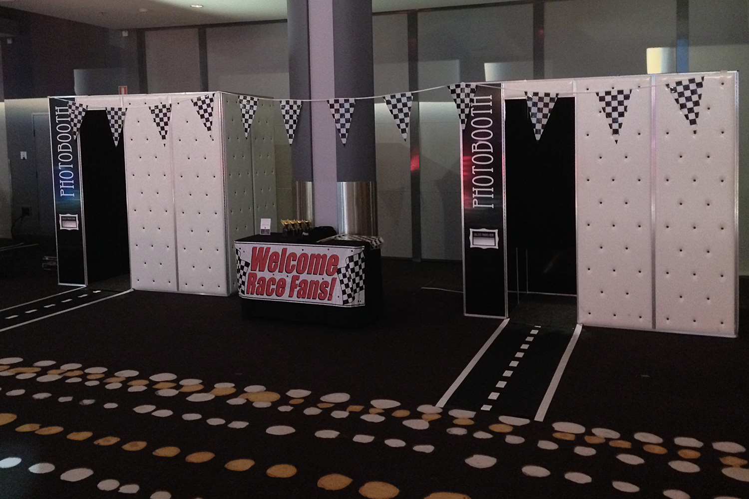 Enclosed Photo Booth Hire In the Booth Photobooth Hire