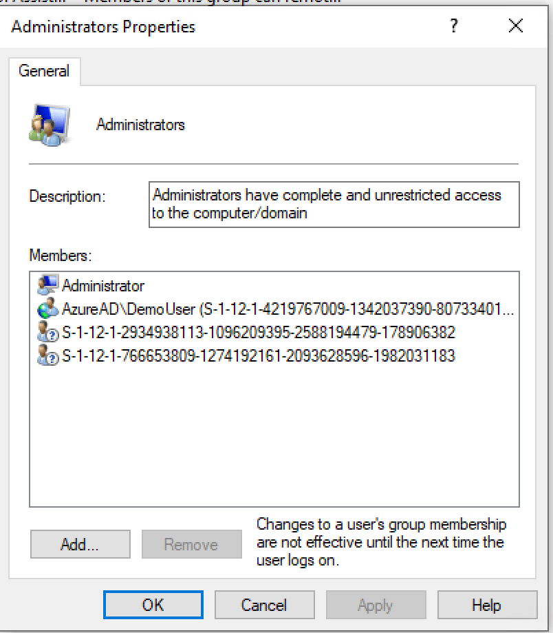 Manage the local administrators group with Microsoft Intune Azure AD