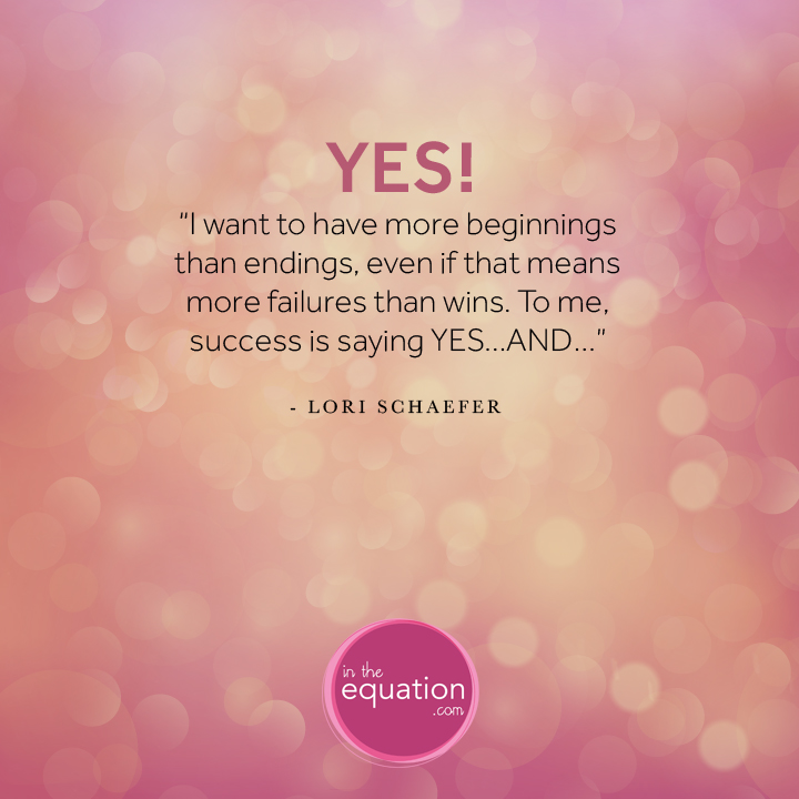 Say YES!…it changes you She Climbed Until She Saw