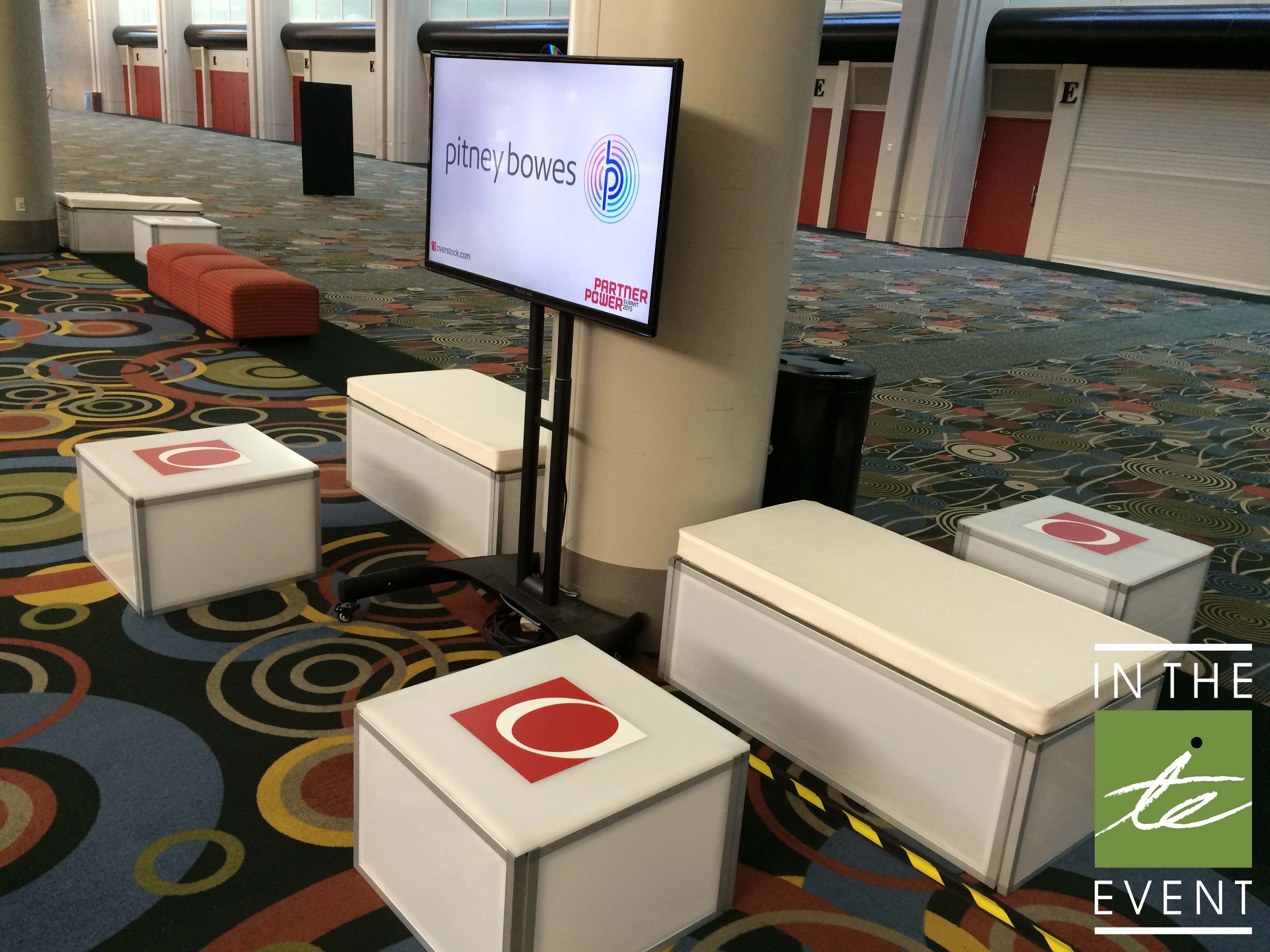 LED Bench Event Rental