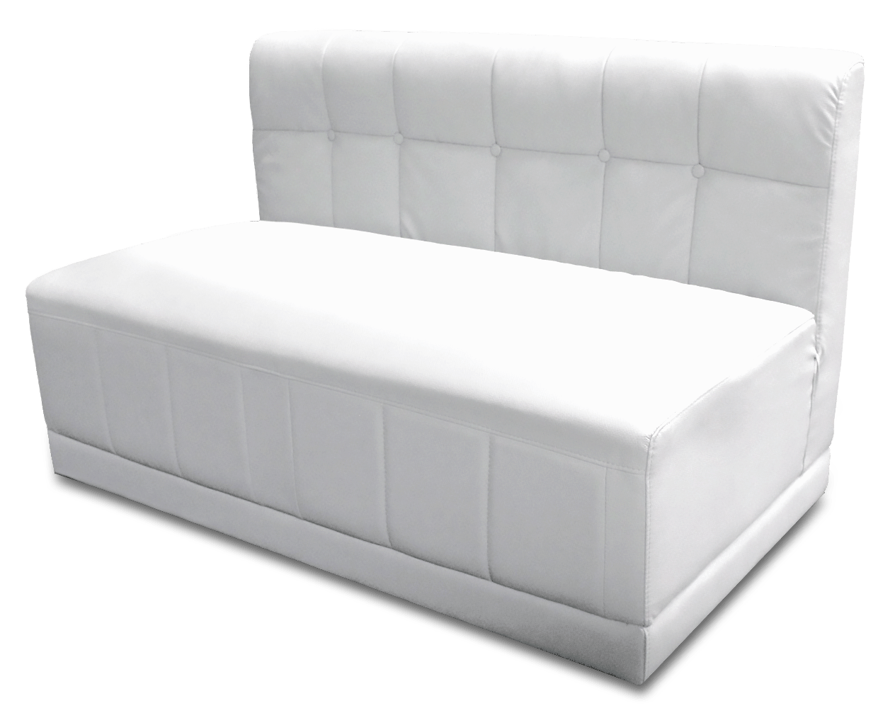 White Leather Sofa In The Event