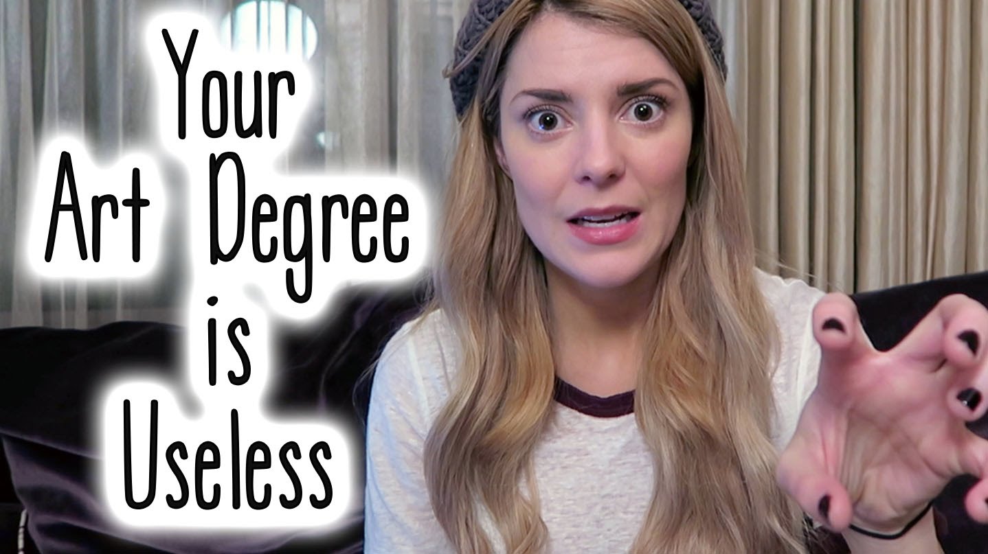 Your Art Degree Is Useless (a Q +a) // Grace Helbig INTHEFAME