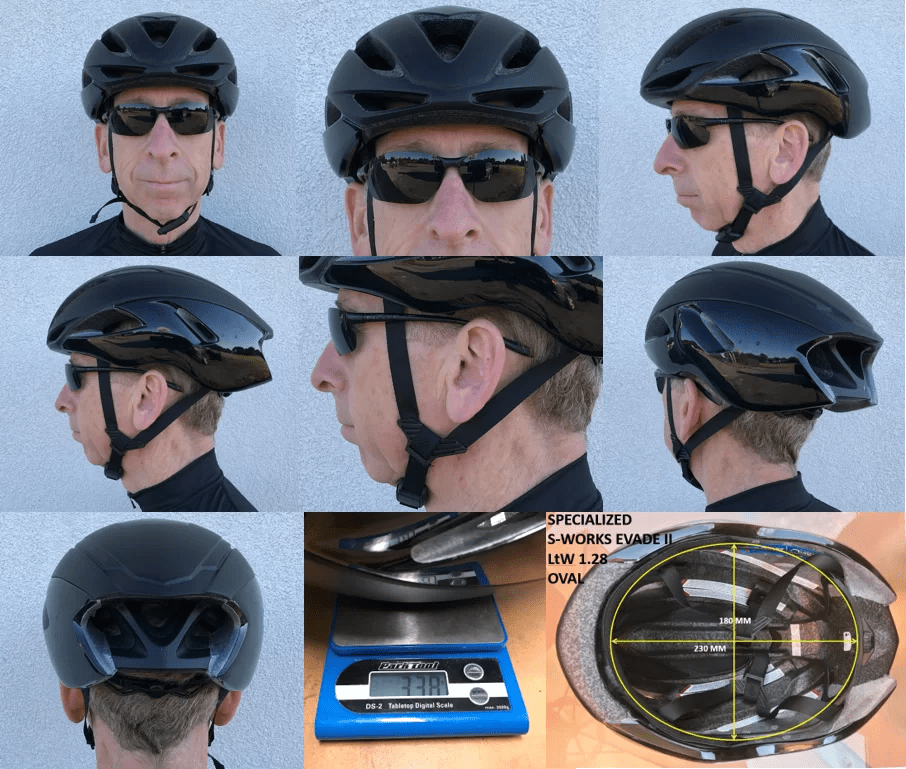 [32+] Bike Helmet Large Oval Head