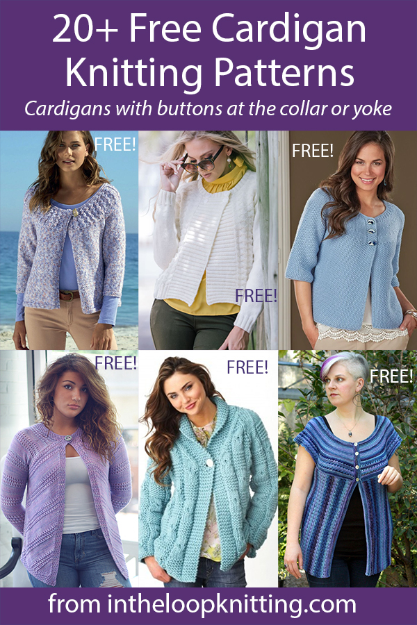 Striped Cardigan Knitting Patterns In the Loop Knitting