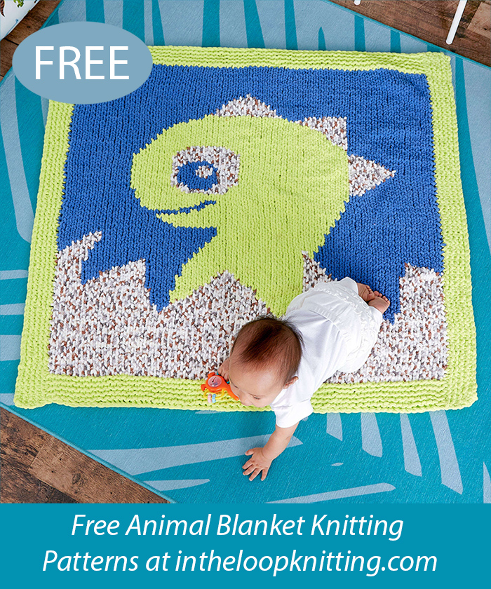 Animal Blanket Knitting Patterns In the Loop Knitting