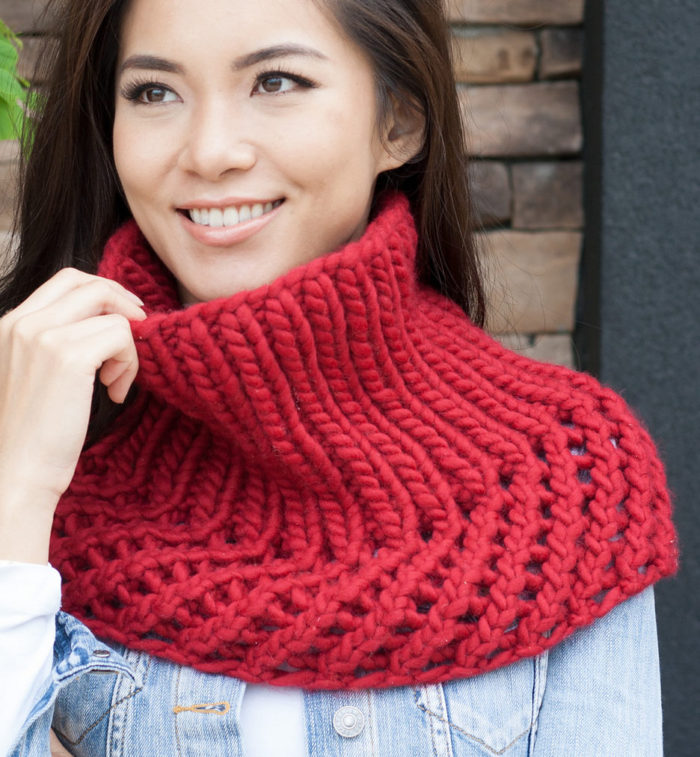 Easy Cowl Knitting Patterns In the Loop Knitting