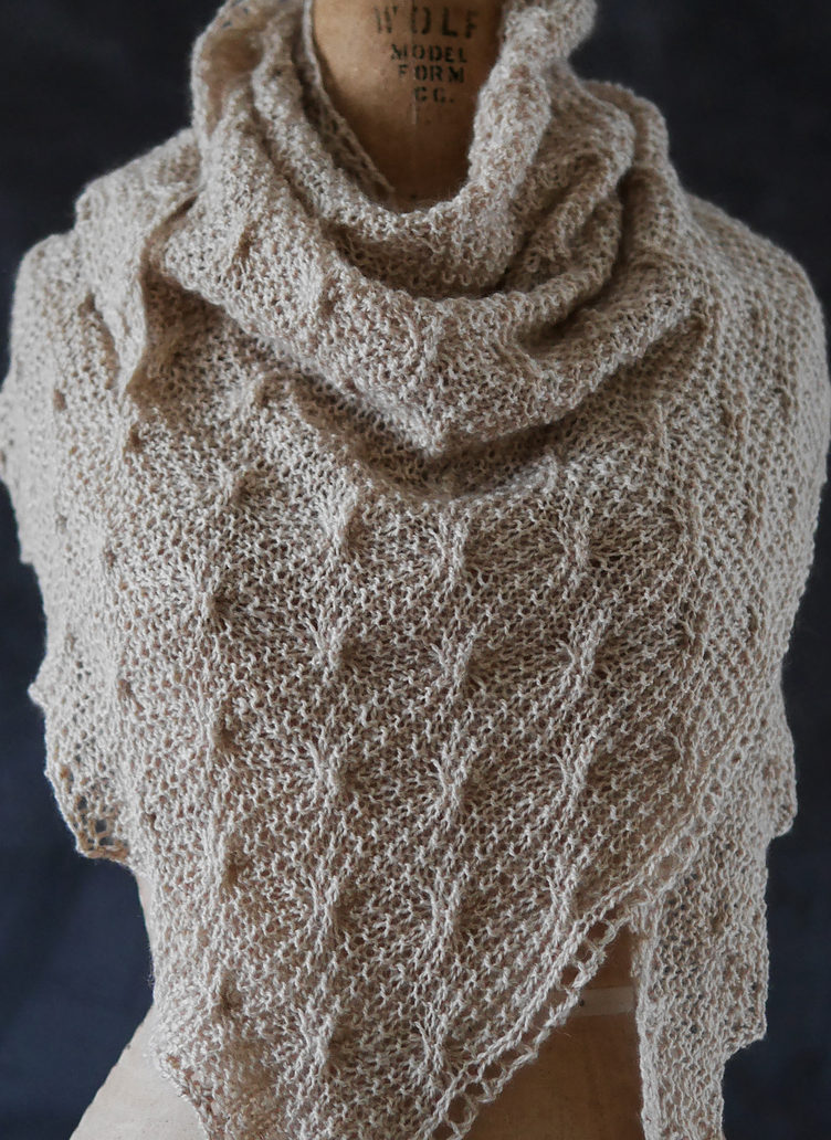 Textured Shawl Knitting Patterns In the Loop Knitting