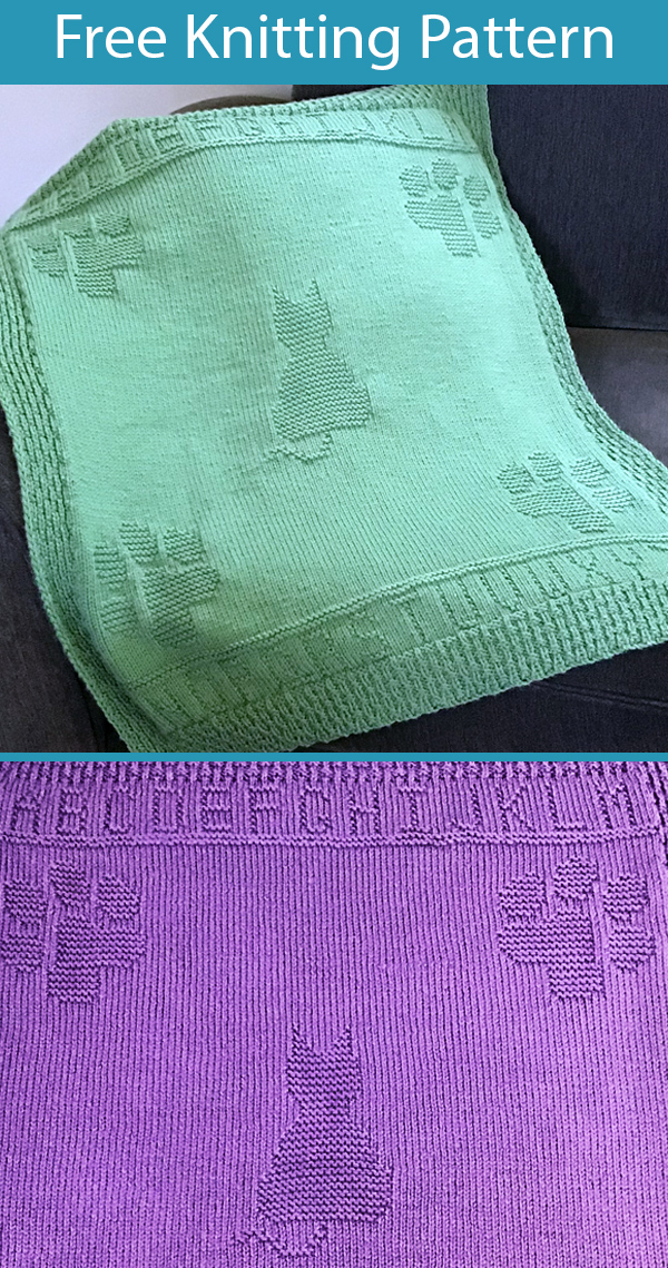 Animal Blanket Knitting Patterns In the Loop Knitting