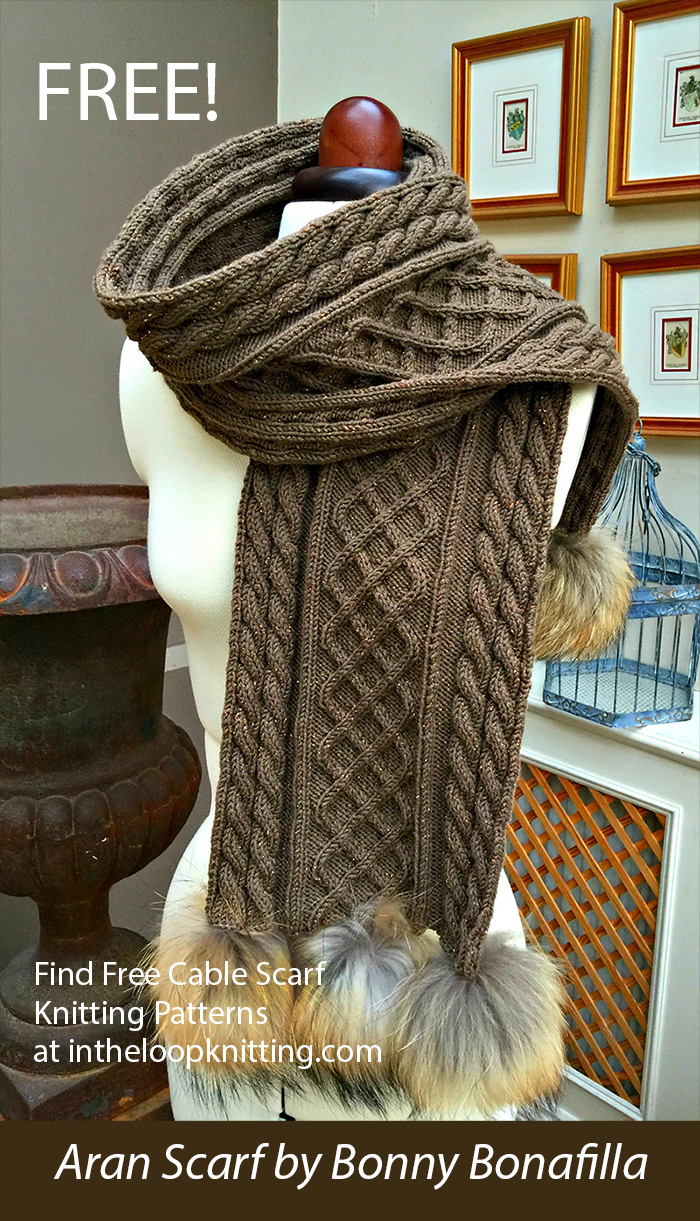 Cable Scarf Knitting Patterns In the Loop Knitting