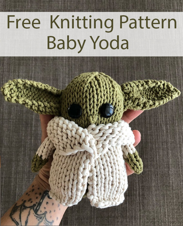 Baby Yoda Knitting Patterns In the Loop Knitting