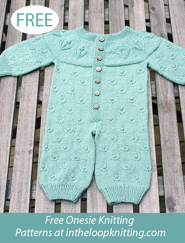 Baby Onesie and Romper Knitting Patterns In the Loop Knitting