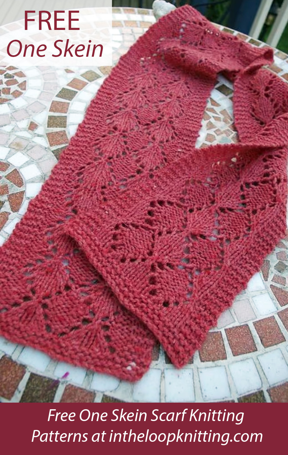 One Skein Scarf Knitting Patterns Part 2 In the Loop Knitting