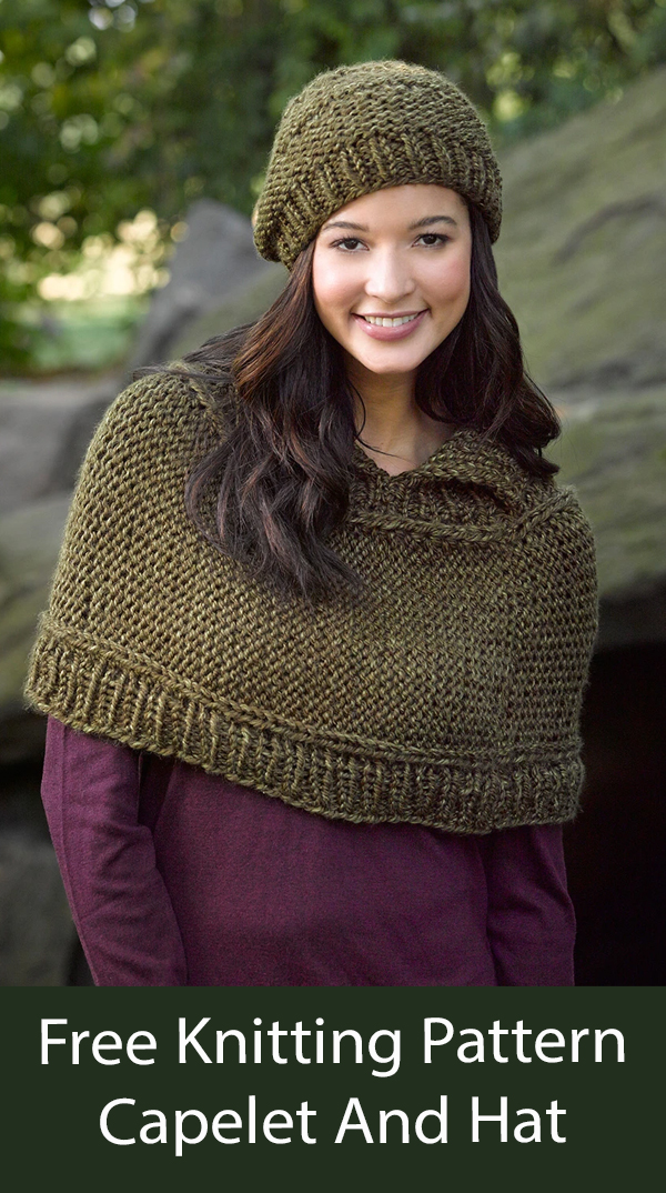 Capelet Knitting Patterns In the Loop Knitting