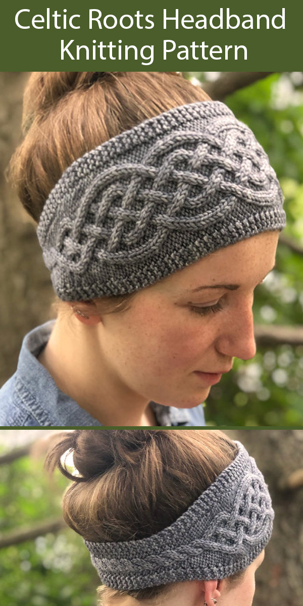 the chrysalis ear warmer knit ear warmer knitting pattern KNITTING