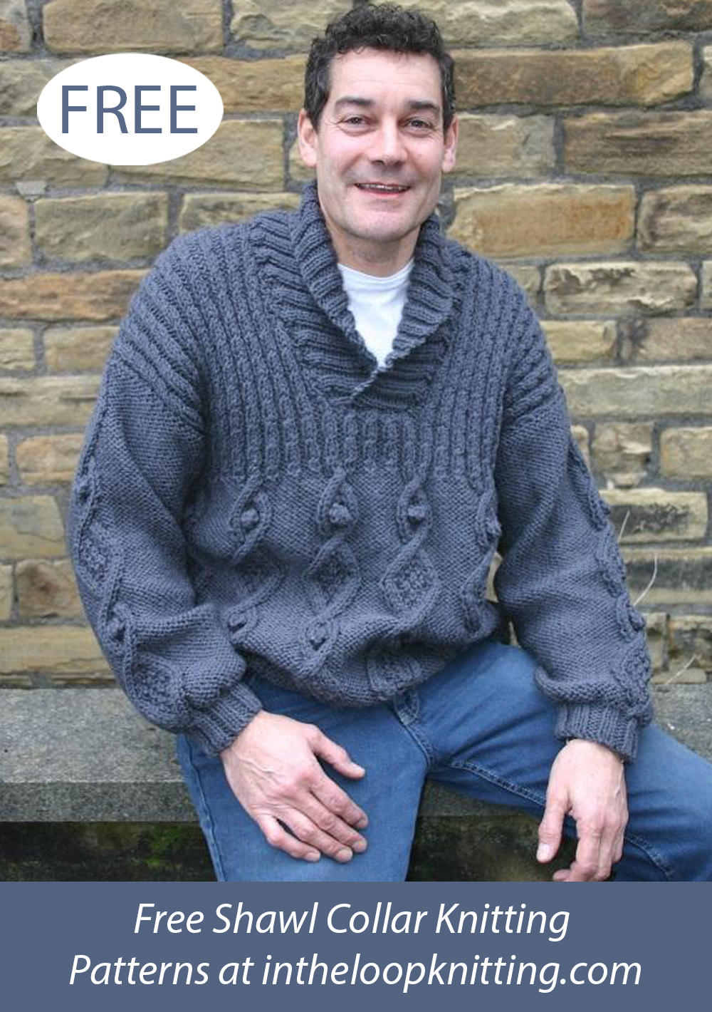 Shawl Collar Sweater Knitting Patterns In the Loop Knitting