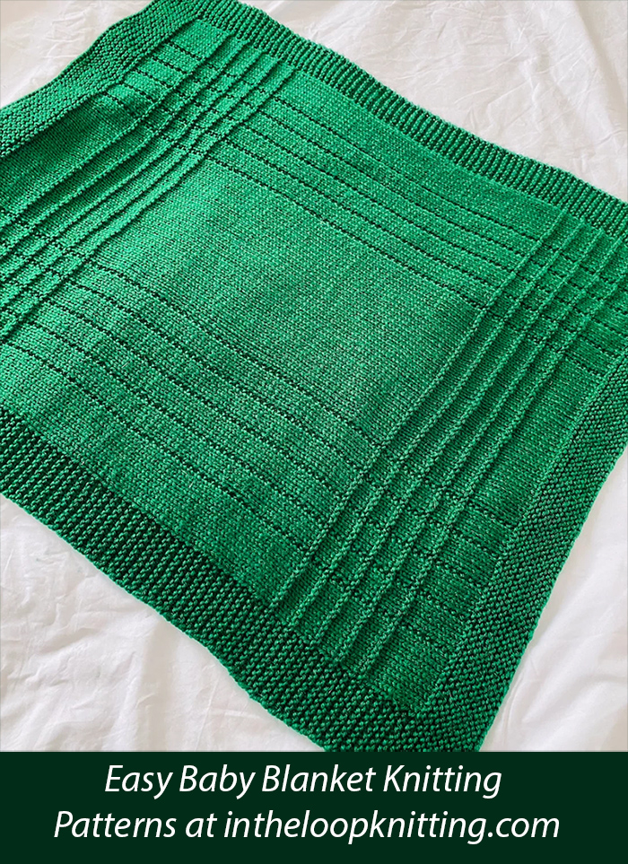 Easy Baby Blanket Knitting Patterns Part 2 In the Loop Knitting