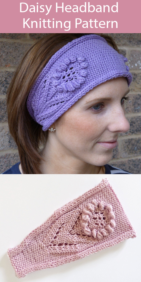 Flower Motif Knitting Patterns In the Loop Knitting