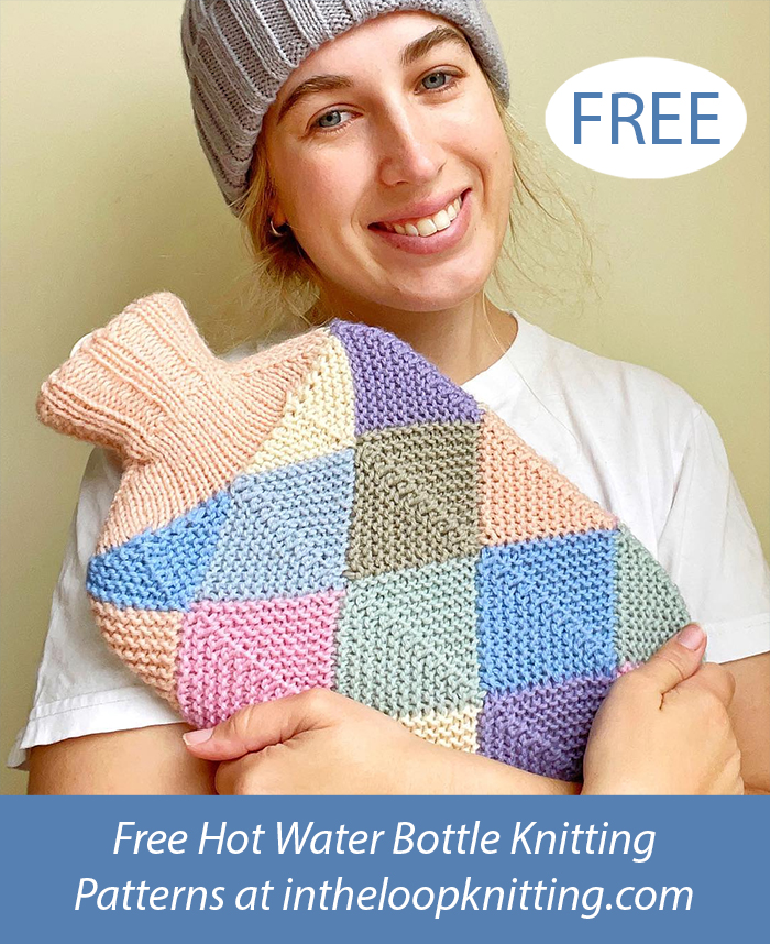 Hot Water Bottle Cozy Knitting Patterns In the Loop Knitting