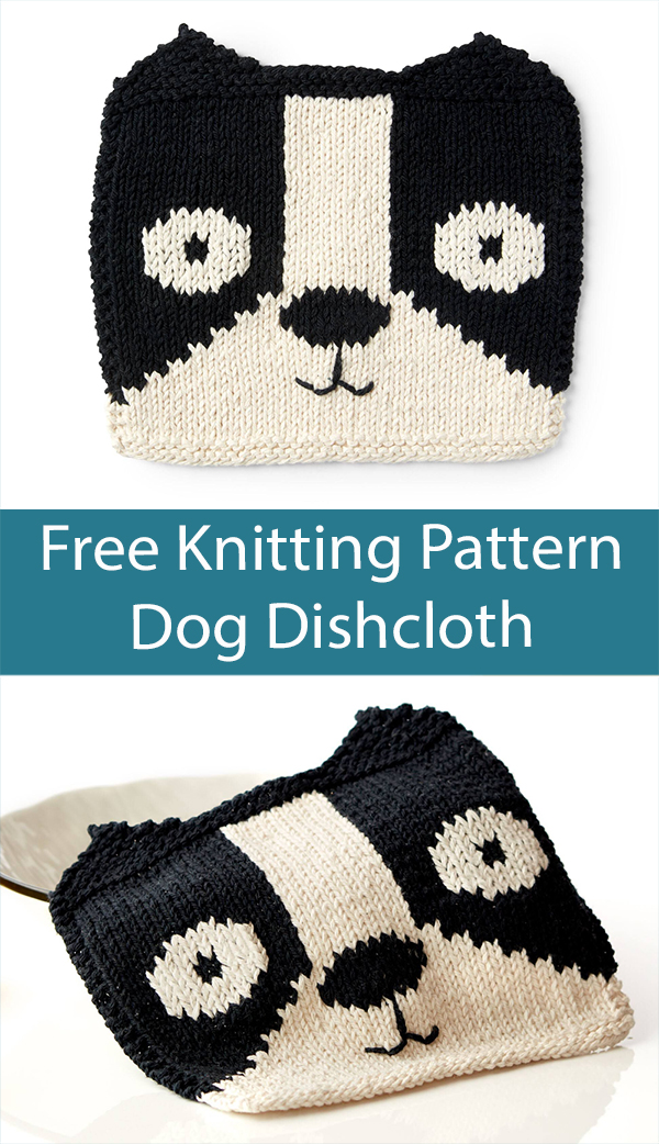 Free Dish Cloth Knitting Patterns in Shapes In the Loop Knitting