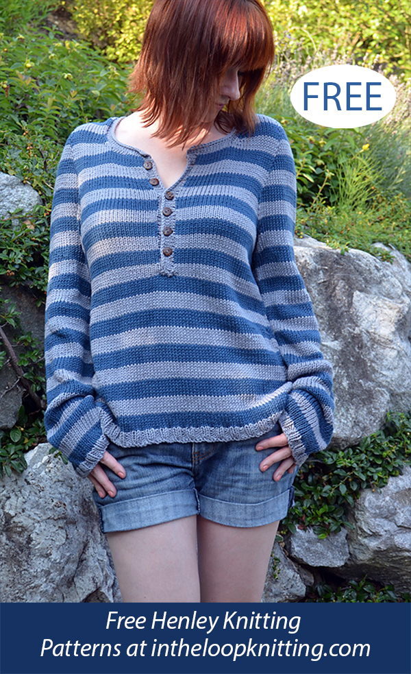 Henley Knitting Patterns In the Loop Knitting