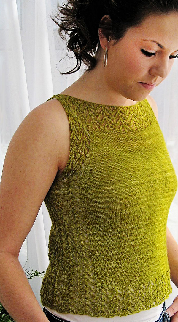 Tops, Tanks, Tees Knitting Patterns In the Loop Knitting