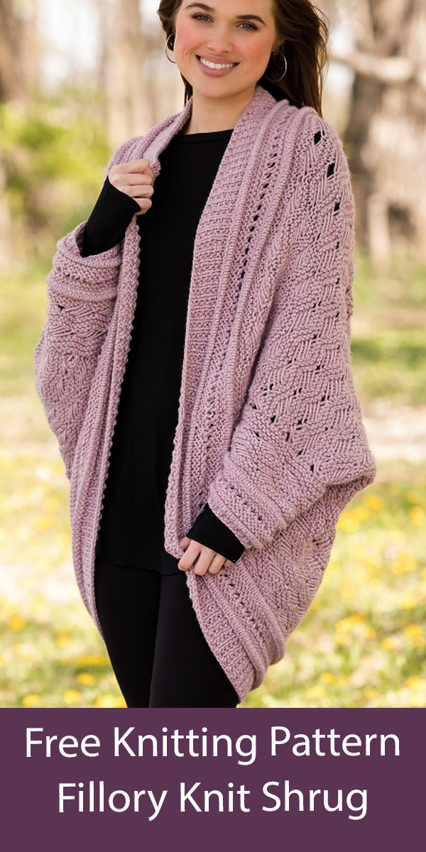 Summer Cocoon DROPS 20235 Free Knitting Patterns By DROPS Design
