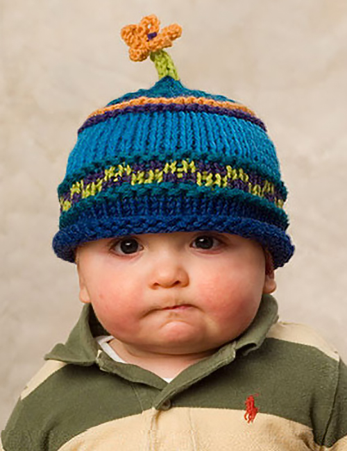 Topped Hat Knitting Patterns In the Loop Knitting