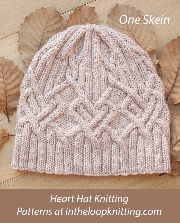 Heart Hat Knitting Patterns In the Loop Knitting