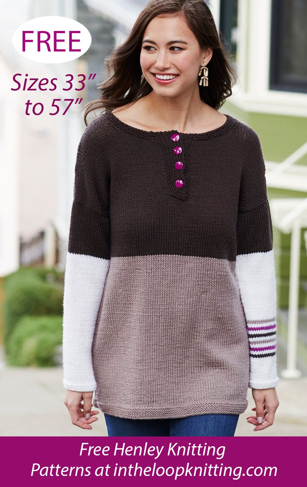 Henley Knitting Patterns In the Loop Knitting