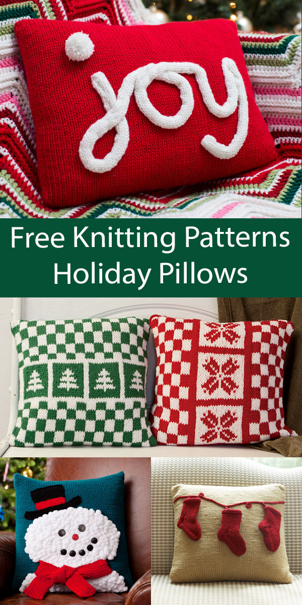 Christmas Decor Knitting Patterns In the Loop Knitting
