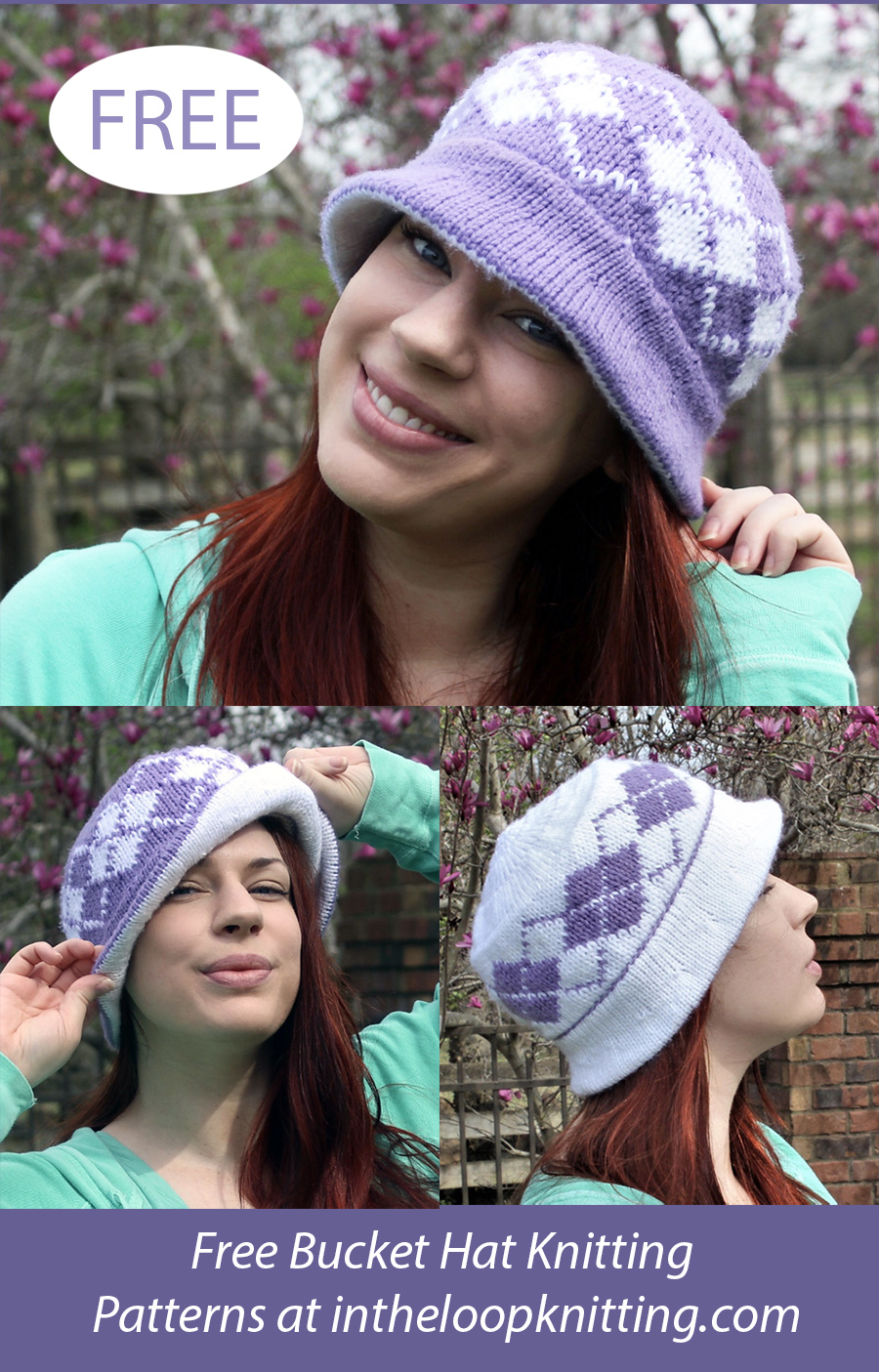 Free Bucket Hat Knitting Patterns In the Loop Knitting