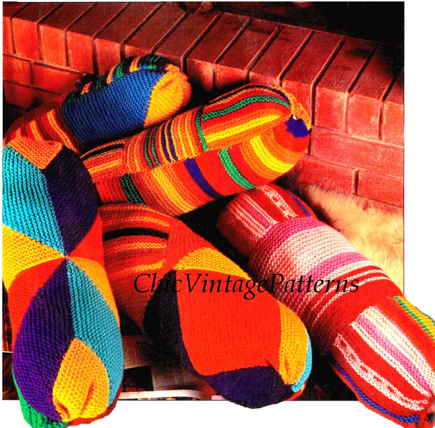 Scrap Yarn and Oddments Knitting Patterns In the Loop Knitting