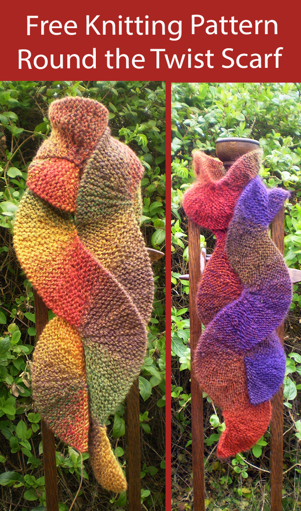 Garter Stitch Scarf Knitting Patterns In the Loop Knitting