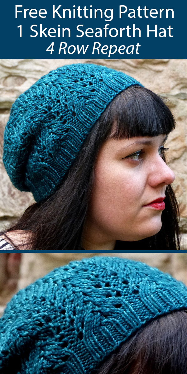 1 Skein Hat Knitting Patterns In the Loop Knitting