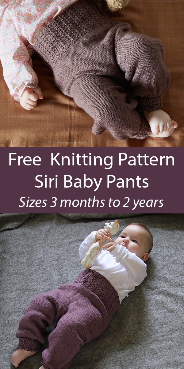 Baby Pants and Rompers Knitting Patterns In the Loop Knitting
