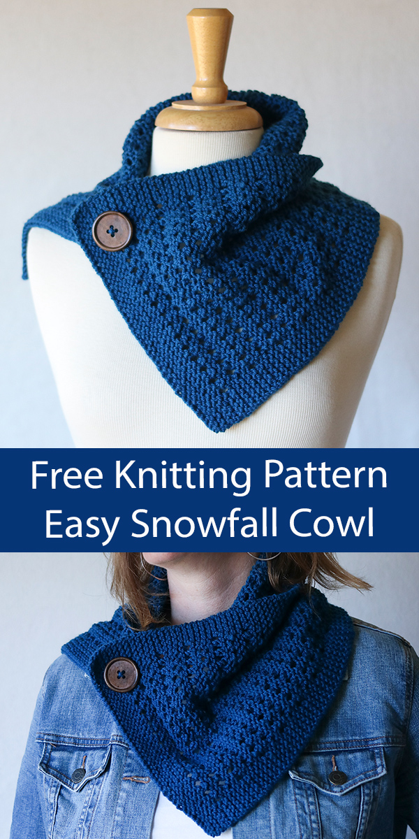 Buttoned Cowl Knitting Patterns In the Loop Knitting