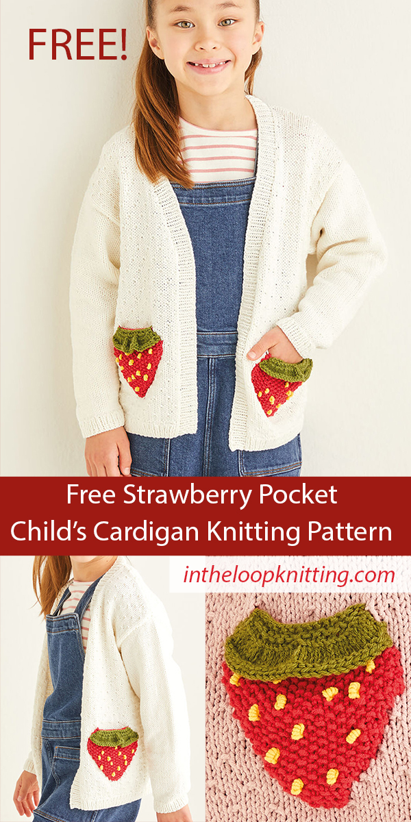 Strawberry Knitting Patterns In the Loop Knitting