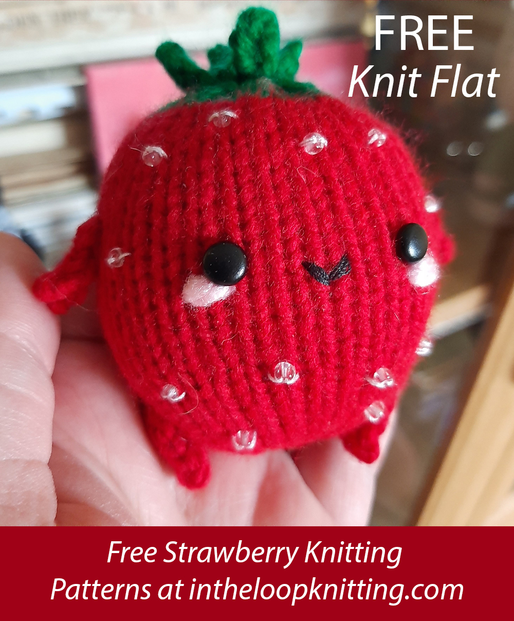Strawberry Knitting Patterns In the Loop Knitting