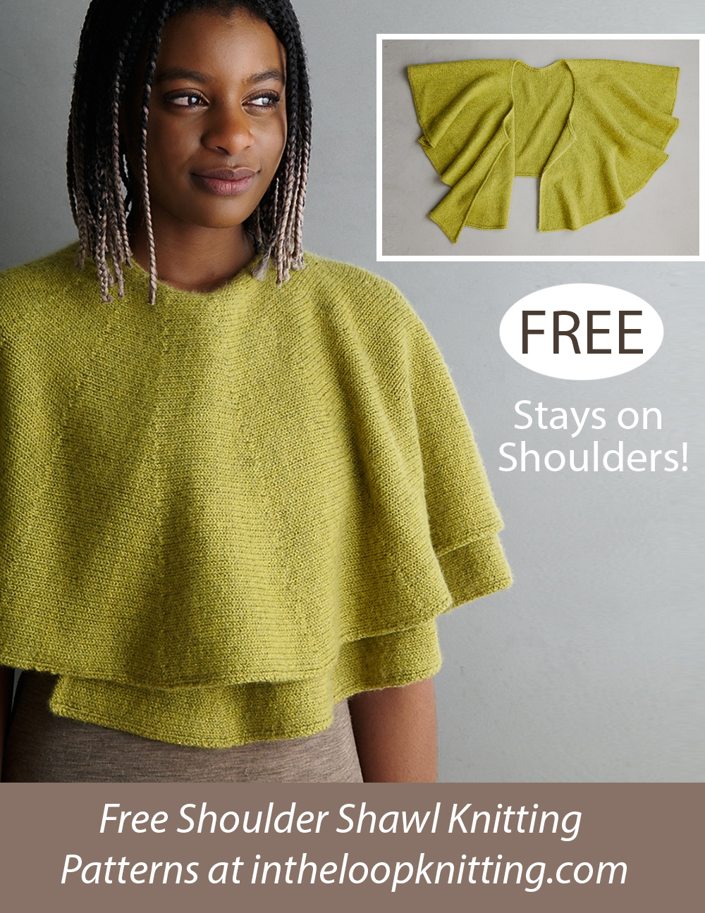 Shoulder Shawl Knitting Patterns In the Loop Knitting