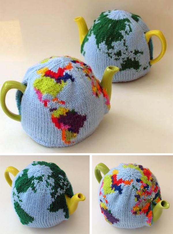 Sandy R. Romero Cupcake Tea Cosy Knitting Pattern 12 Free Tea Cozy