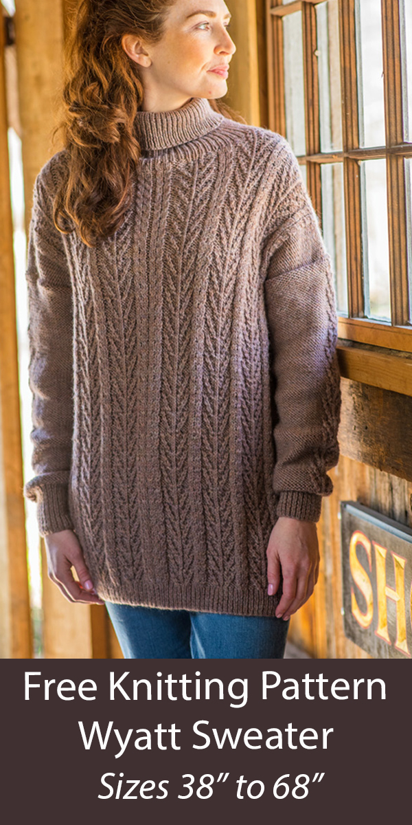 Cowl Neck Sweater Knitting Patterns In the Loop Knitting