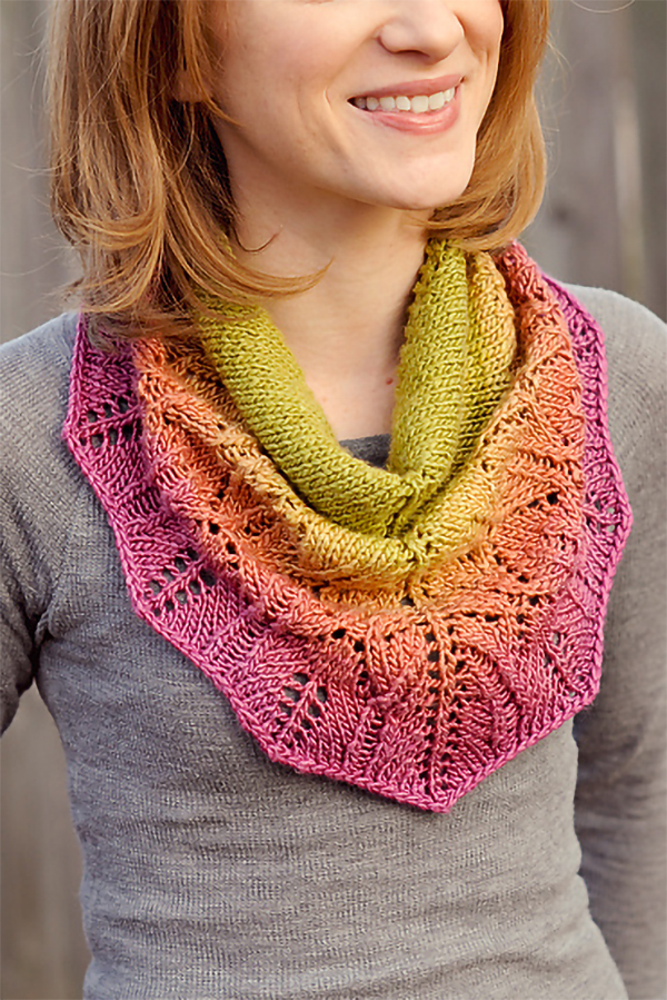 Lace Cowl Knitting Patterns In the Loop Knitting