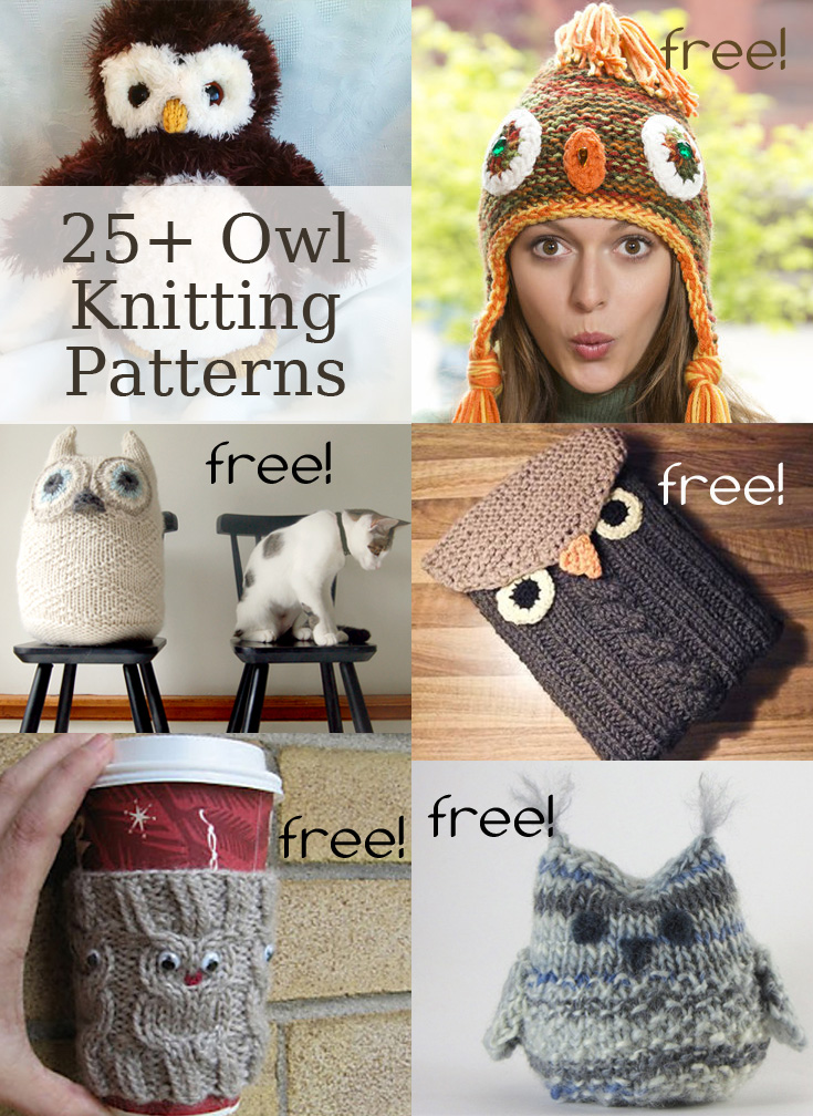 Owl Knitting Patterns In the Loop Knitting
