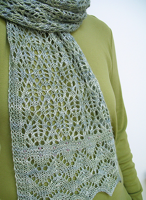 Lacy Scarf Knitting Patterns In the Loop Knitting